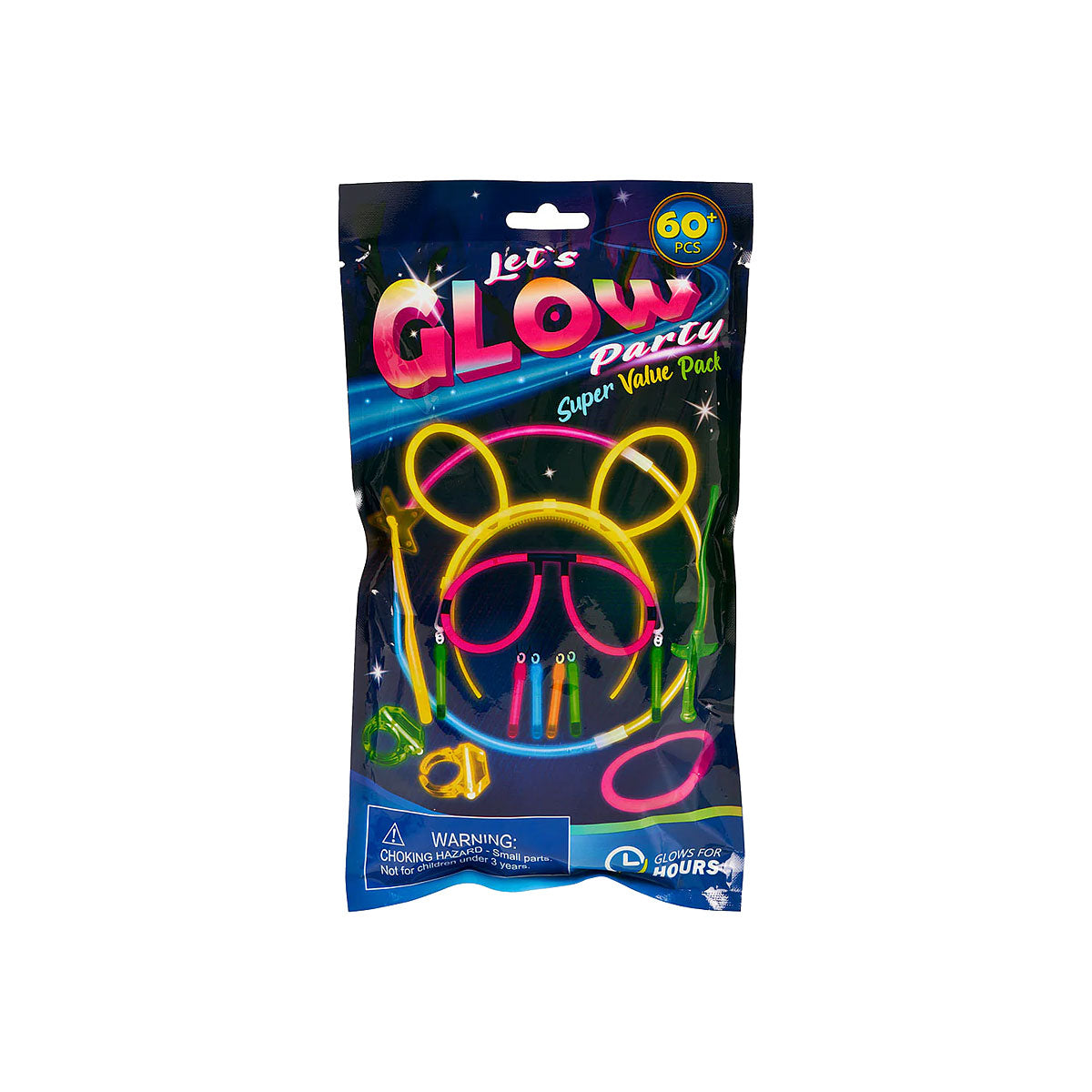 Glow Super Value Pack 66pc The Reject Shop
