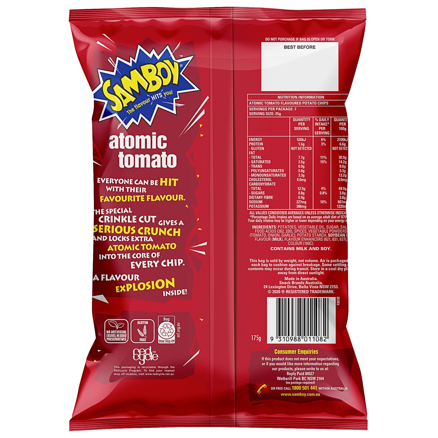 Samboy Atomic Tomato 175g