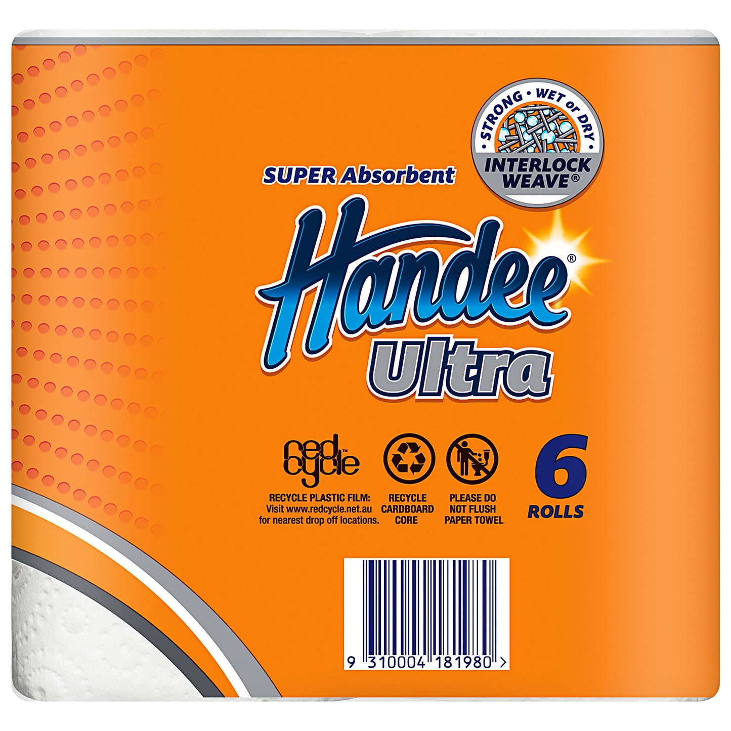 Handee Ultra Paper Towel 6pk