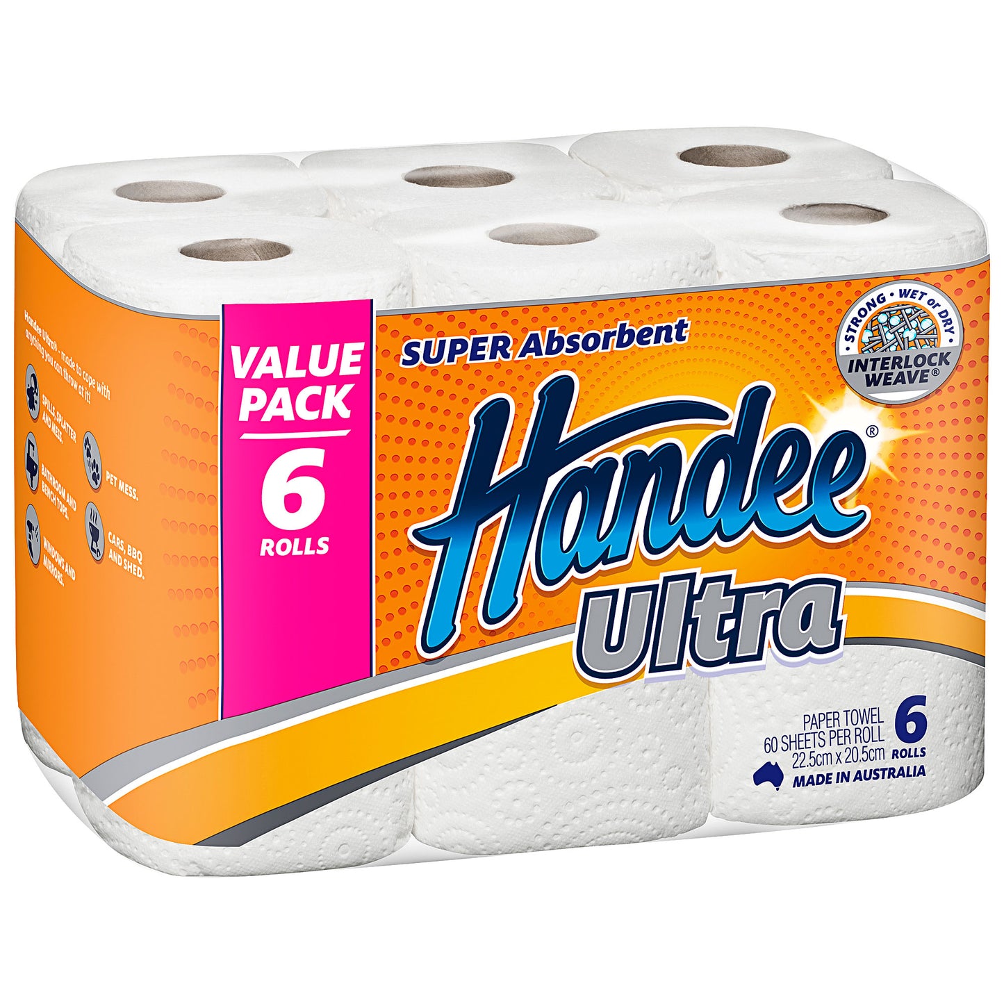 Handee Ultra Paper Towel 6pk