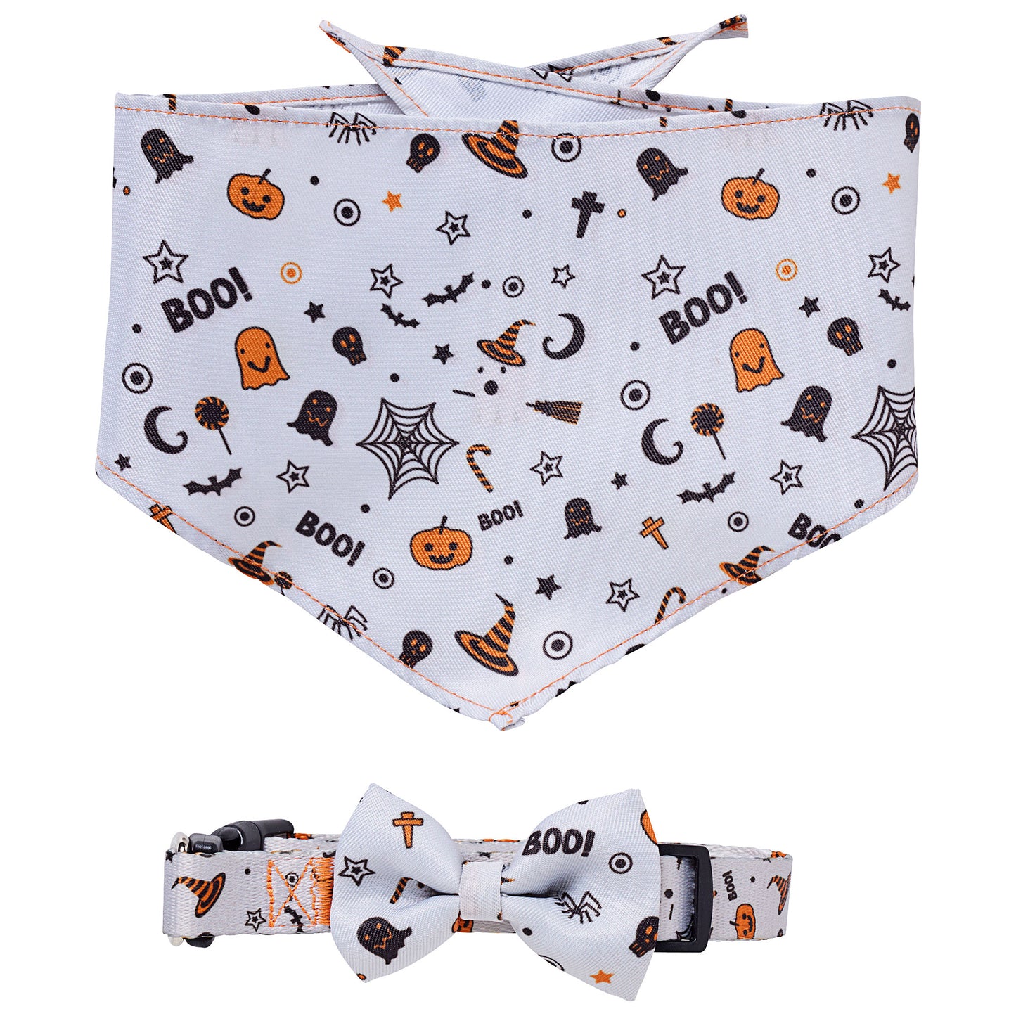 Halloween Pet Bandana & Collar