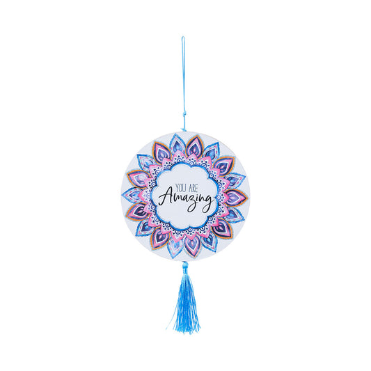 You Are Amazing Tassel Hanging Plaque