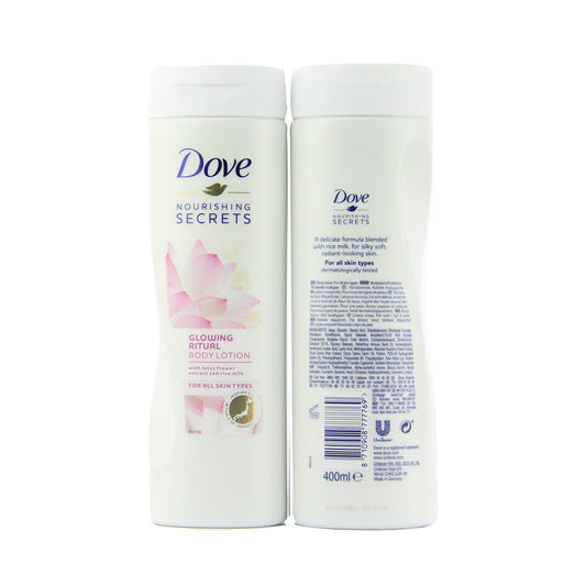 Dove Body Lotion Glowing Ritual Lotus 400mL