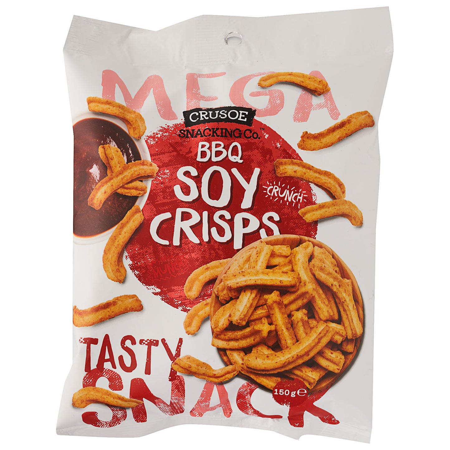 Crusoe Snacking Co BBQ Soy Crisp 150g