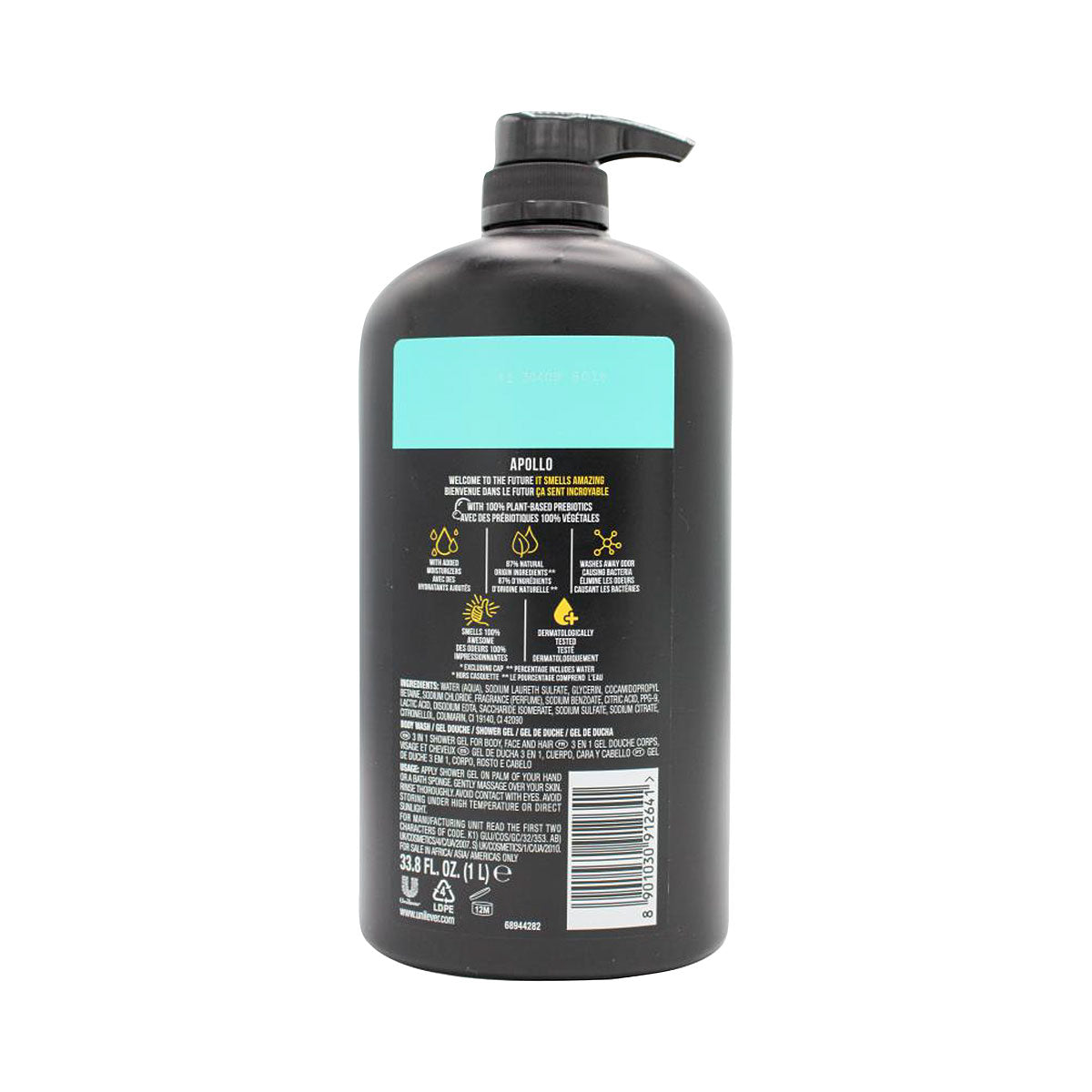 Axe Body Wash Apollo 1L