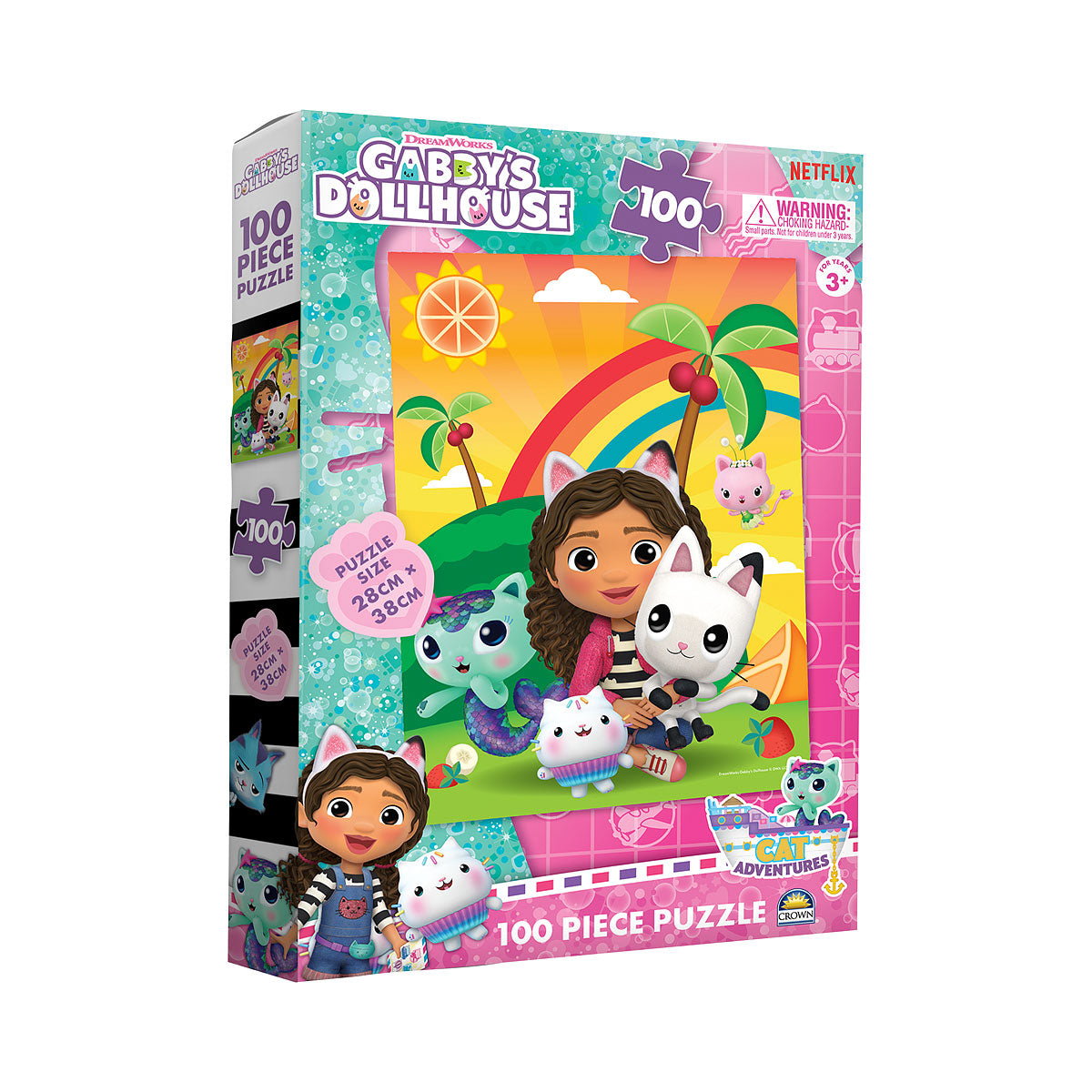 Gabby's Dollhouse 100pc Puzzle