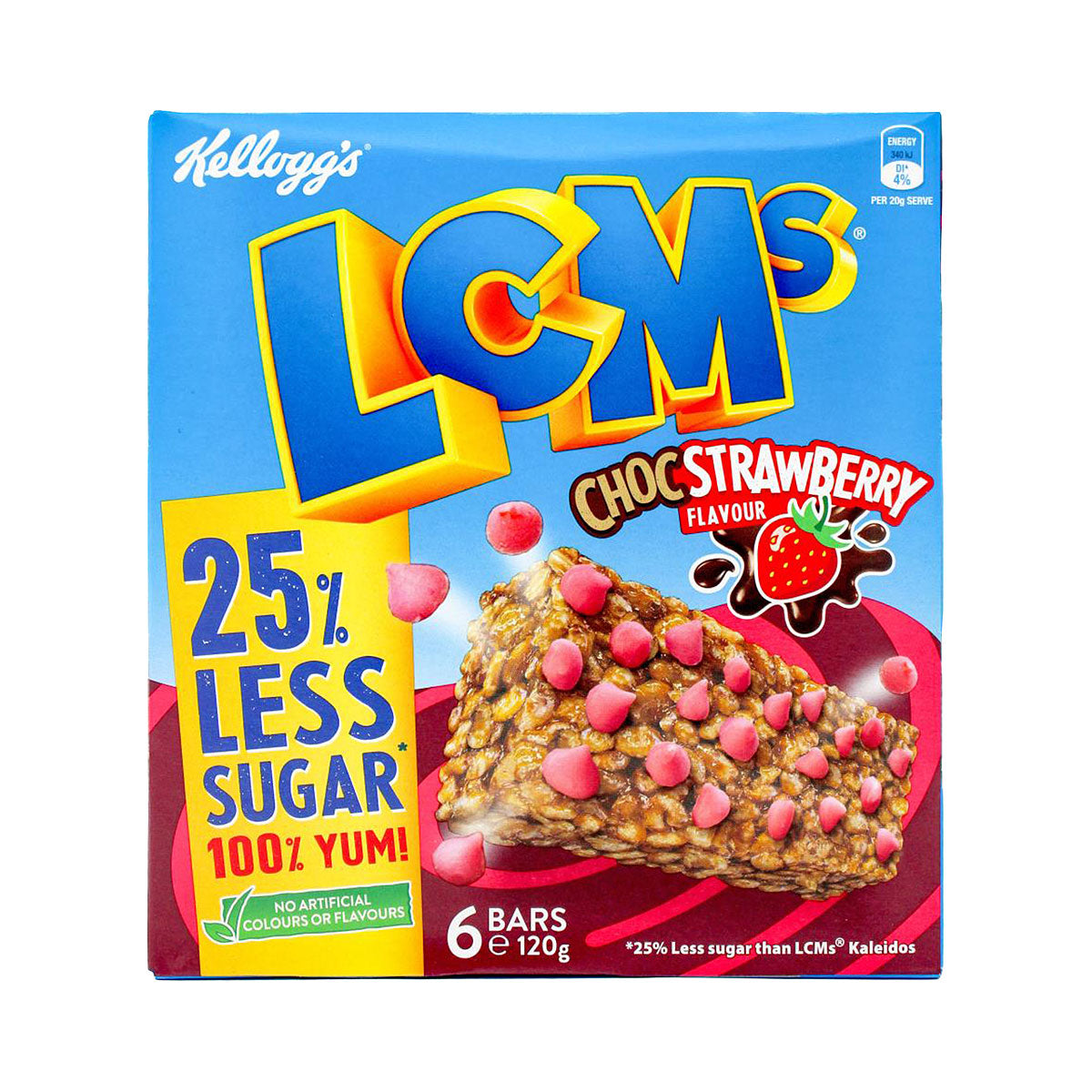 Kellogg's LCMs Choc Strawberry 6pk 120g