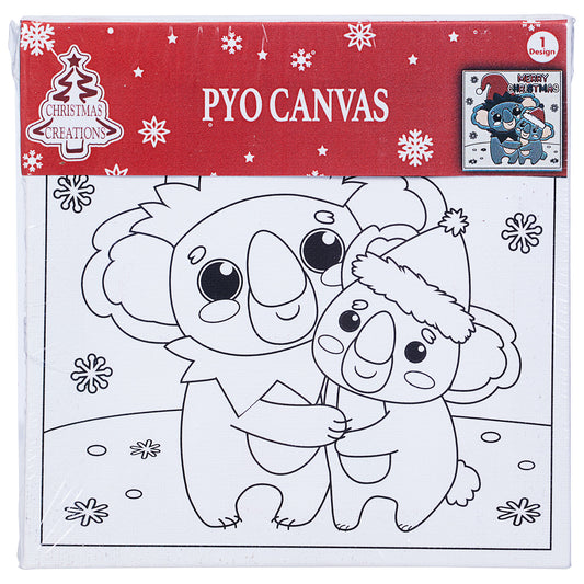 Canvas & Paint Set Assorted