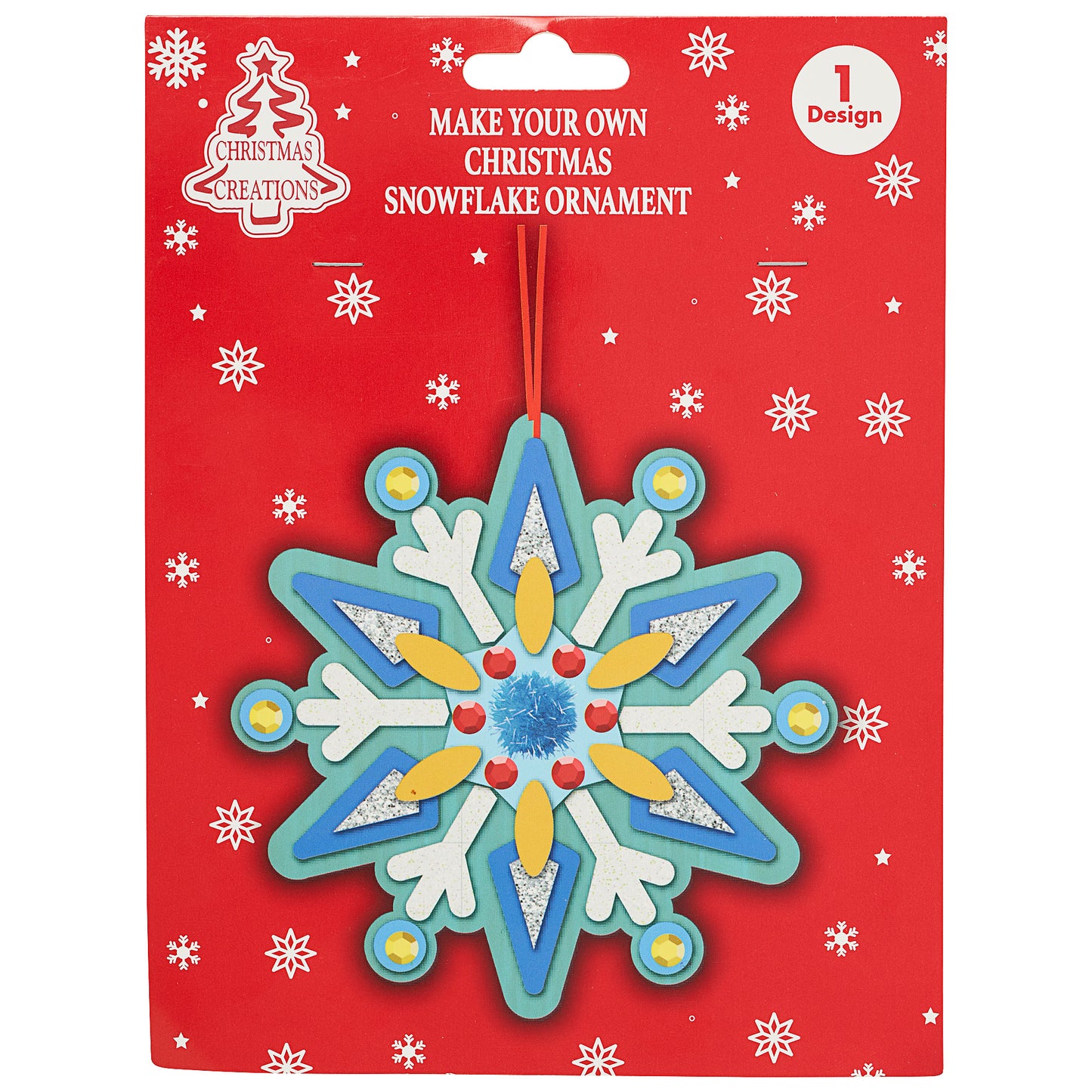 Christmas Craft Snowflake & Gingerbread