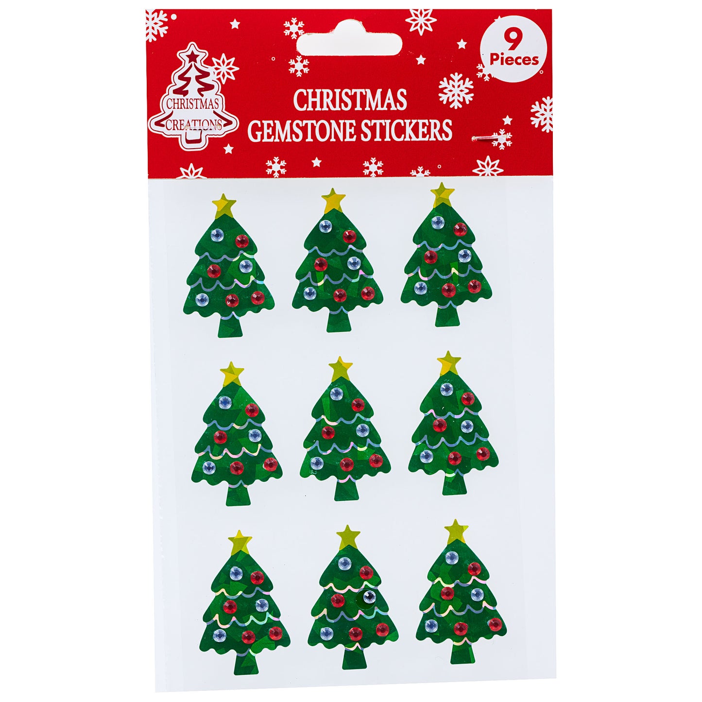 Christmas Gem Stickers