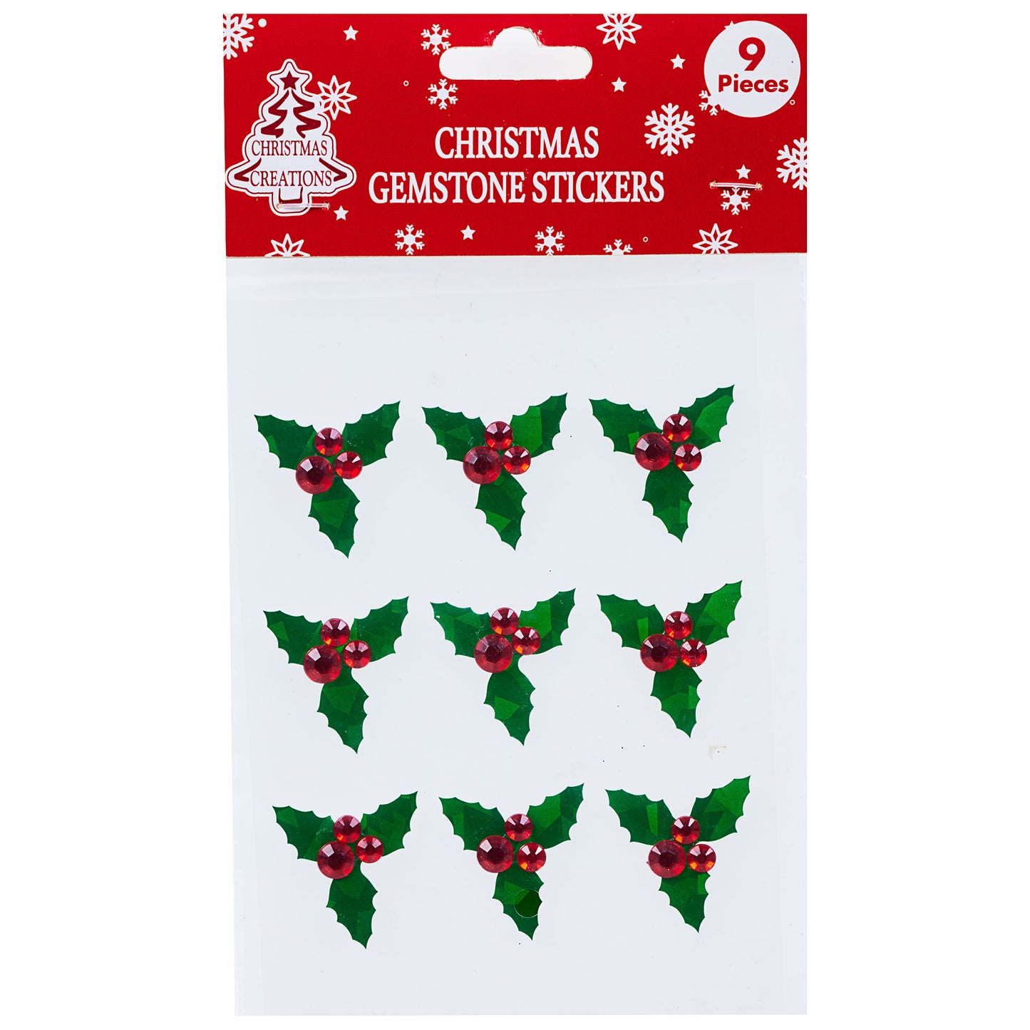 Christmas Gem Stickers