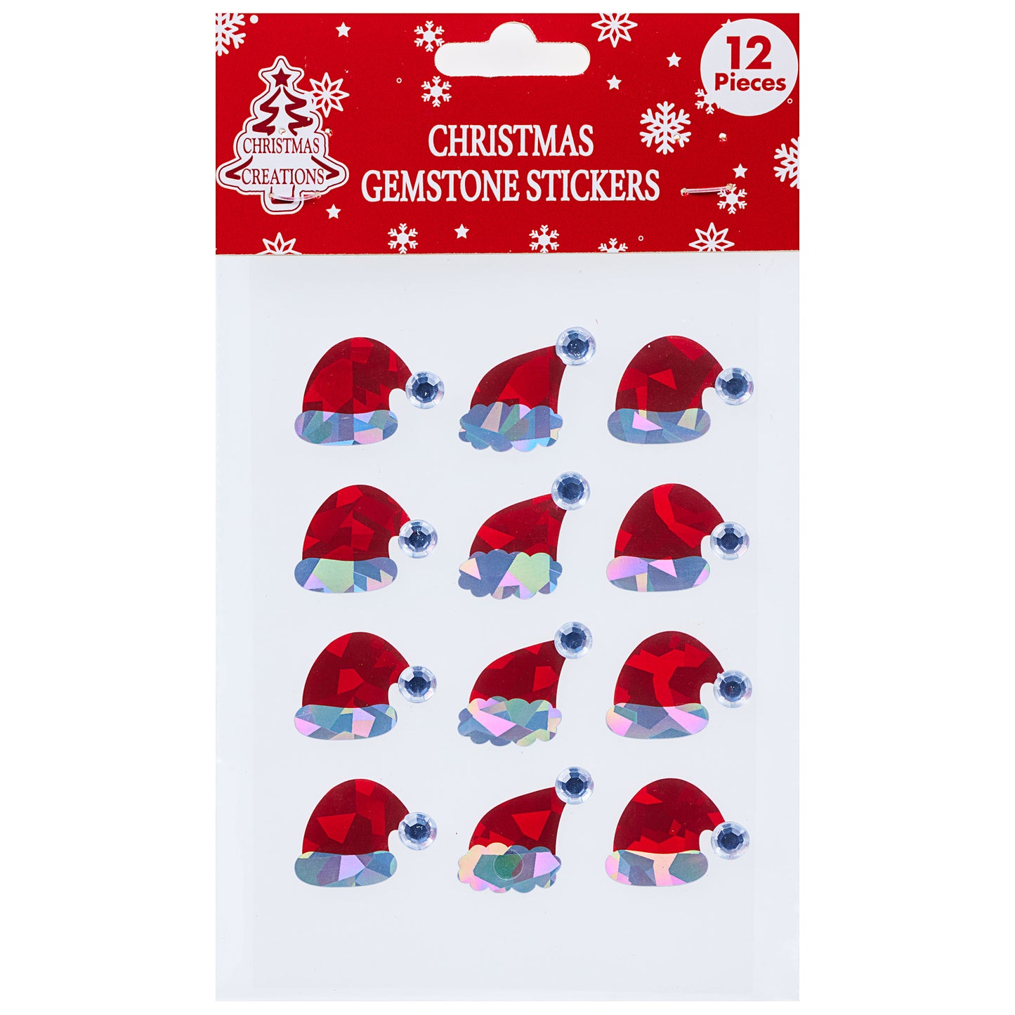 Christmas Gem Stickers