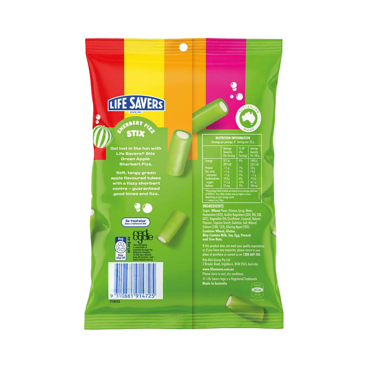 Life Savers Apple Stix 220g