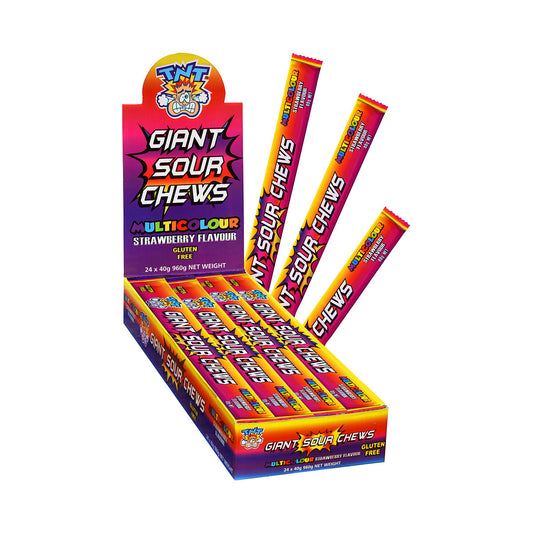 TNT Giant Sour Chews 40g