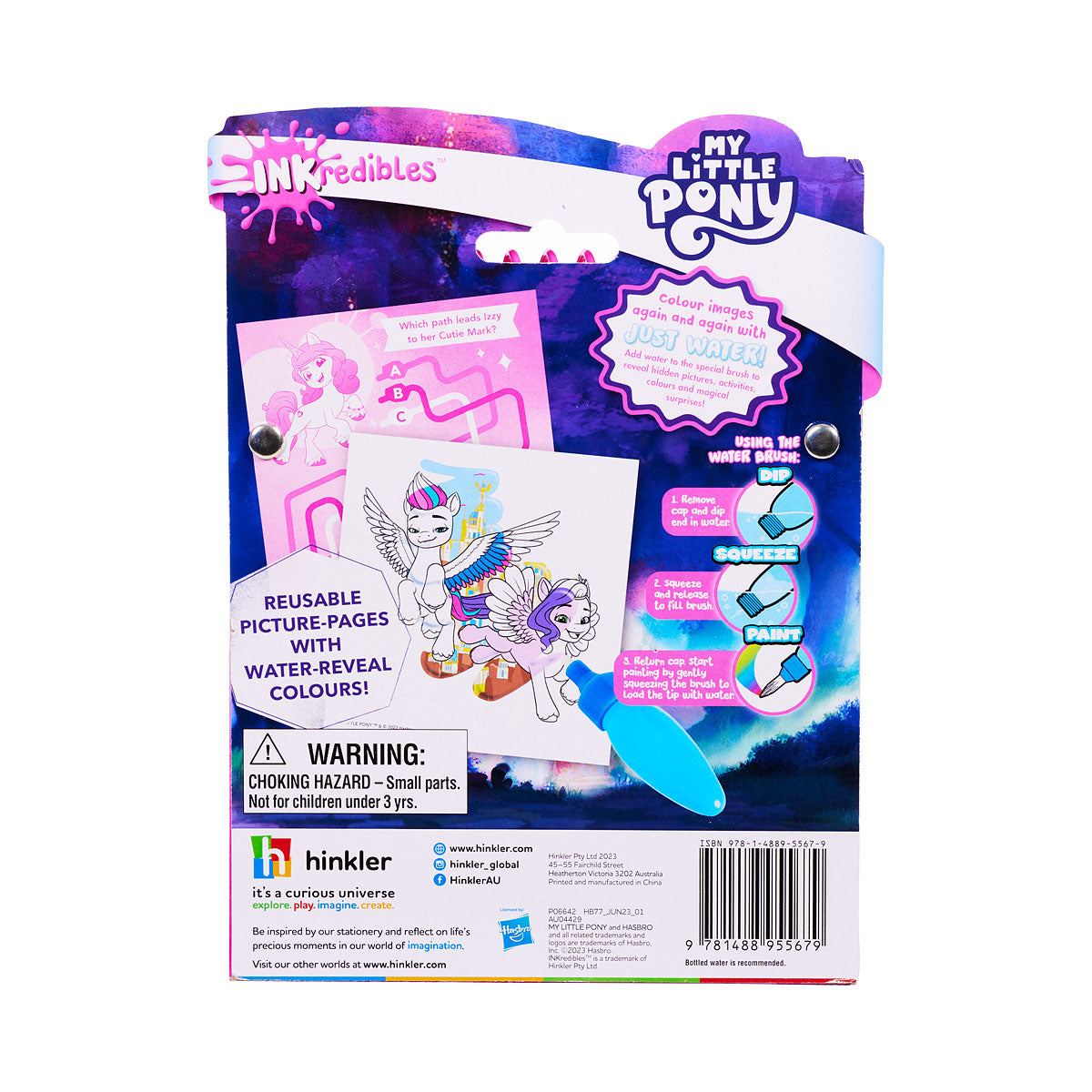 Licensed My Little Pony or Gabby's Dollhouse Water Wonder