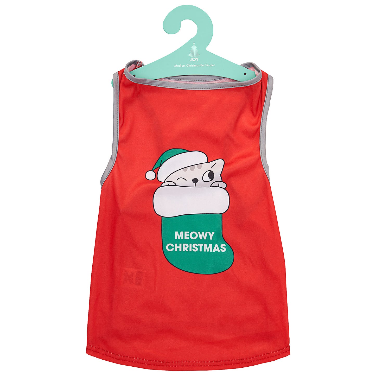 Christmas Pet Singlet Medium Assorted