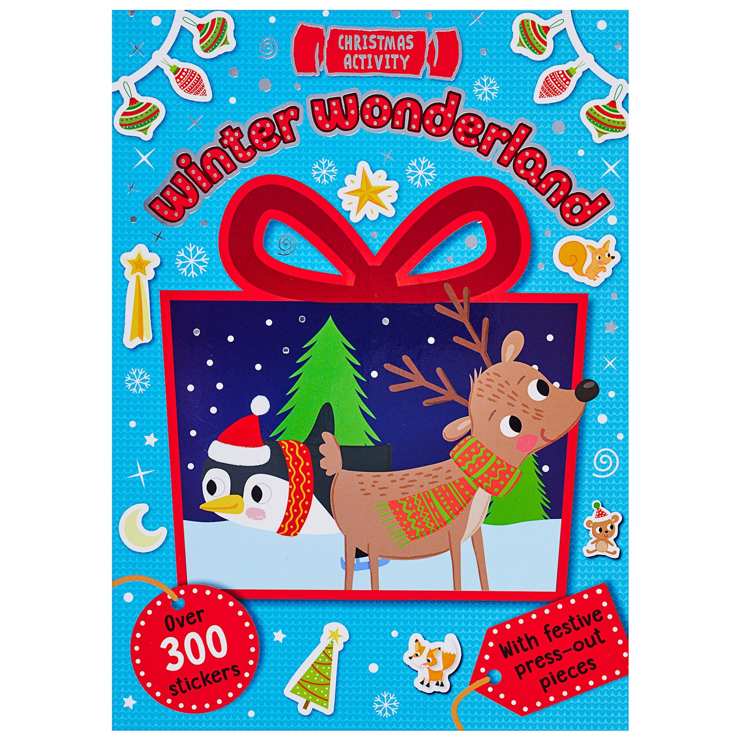 Christmas Colour & Sticker Books Assorted