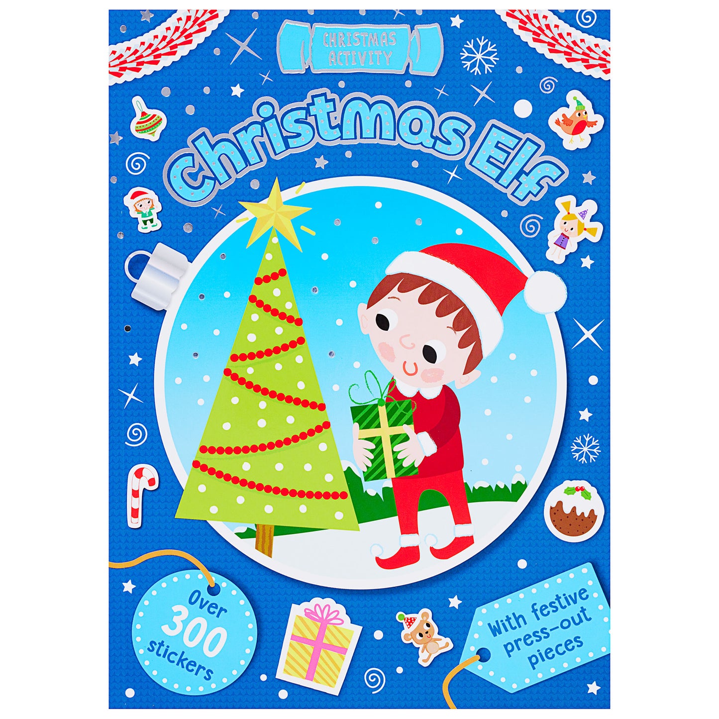 Christmas Colour & Sticker Books Assorted