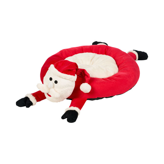 Christmas Santa Dog/Cat Bed 64x56x64cm