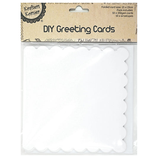 Greeting Cards Scalloped Edge