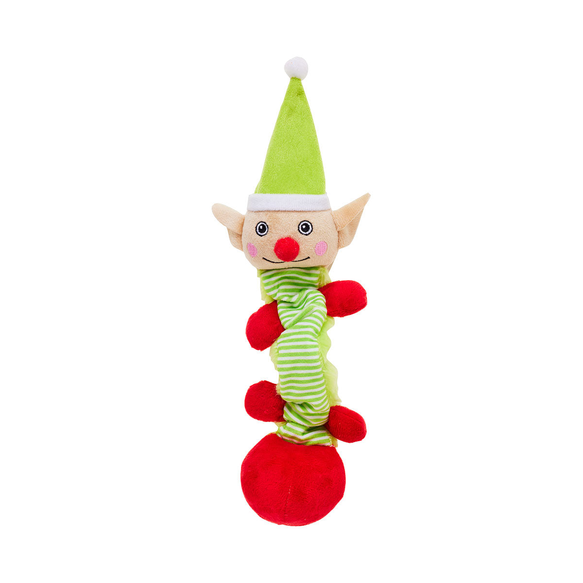 Christmas Pet Slinky Plush Toy 35cm Assorted