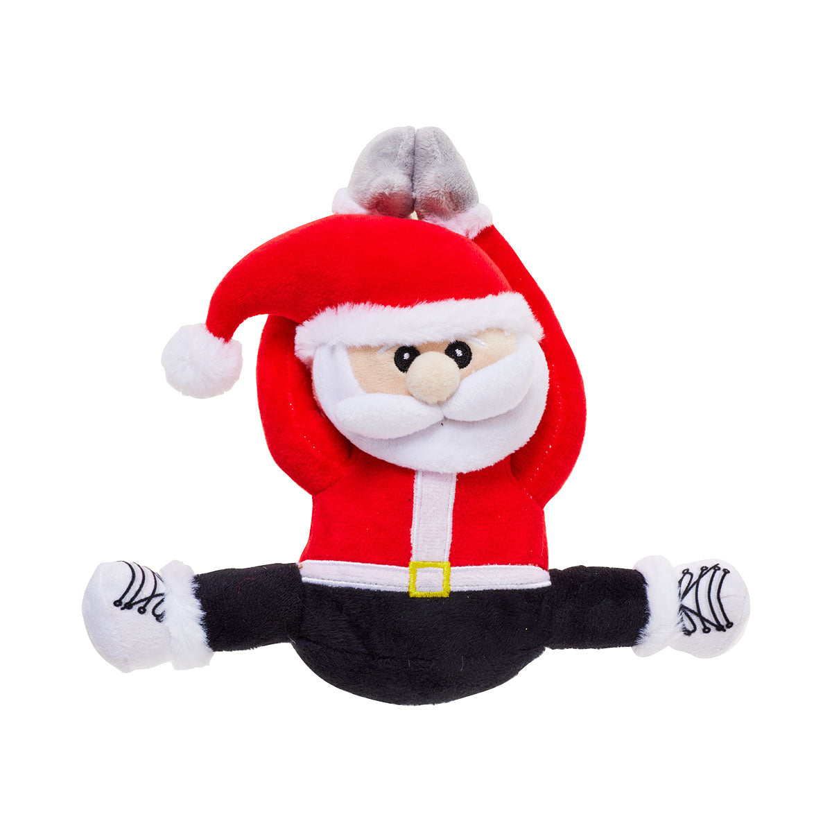 Christmas Pet Plush Yoga Santa Assorted