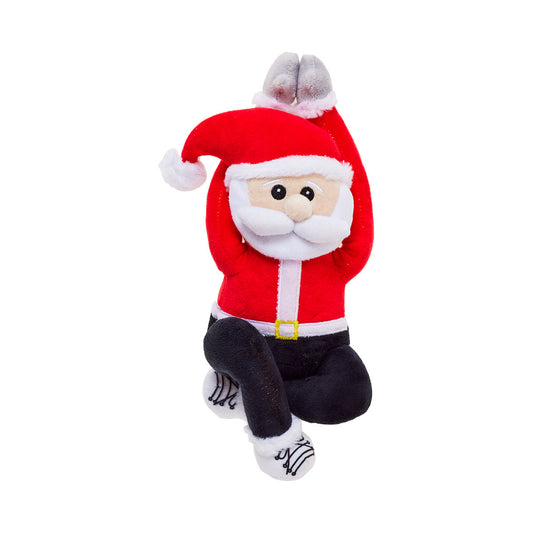 Christmas Pet Plush Yoga Santa Assorted