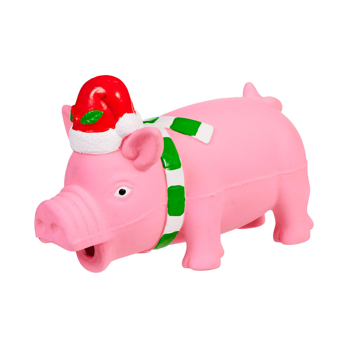 Christmas Latex Grunting Pig Pet Toy