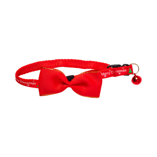 Christmas Novelty Cat Collar With Bell