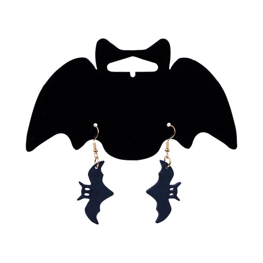 Halloween Earrings Bat