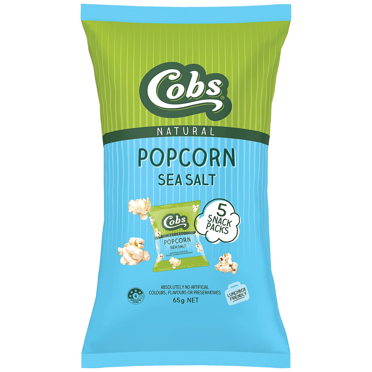 Cobs Popcorn Multipack Salt 5pk 65g