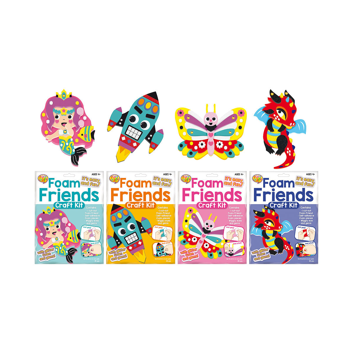 Foam Friends Craft Kit