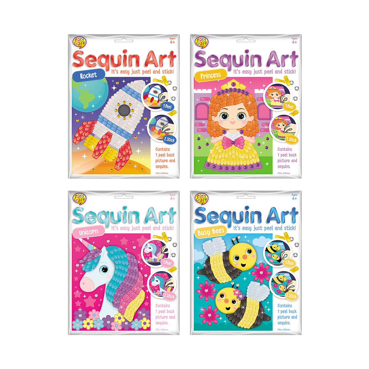 Sequin Art Craft Kit