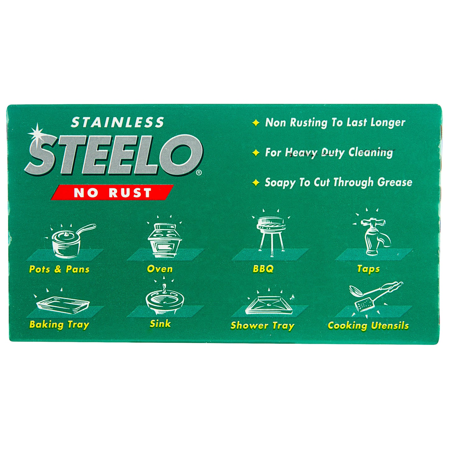 Steelo  Stainless Steel Soap Pads 5pk