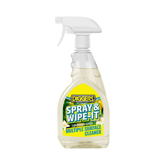 Diggers Spray & Wipe-It Multiple Surface Cleaner Blooming Lemon 500mL