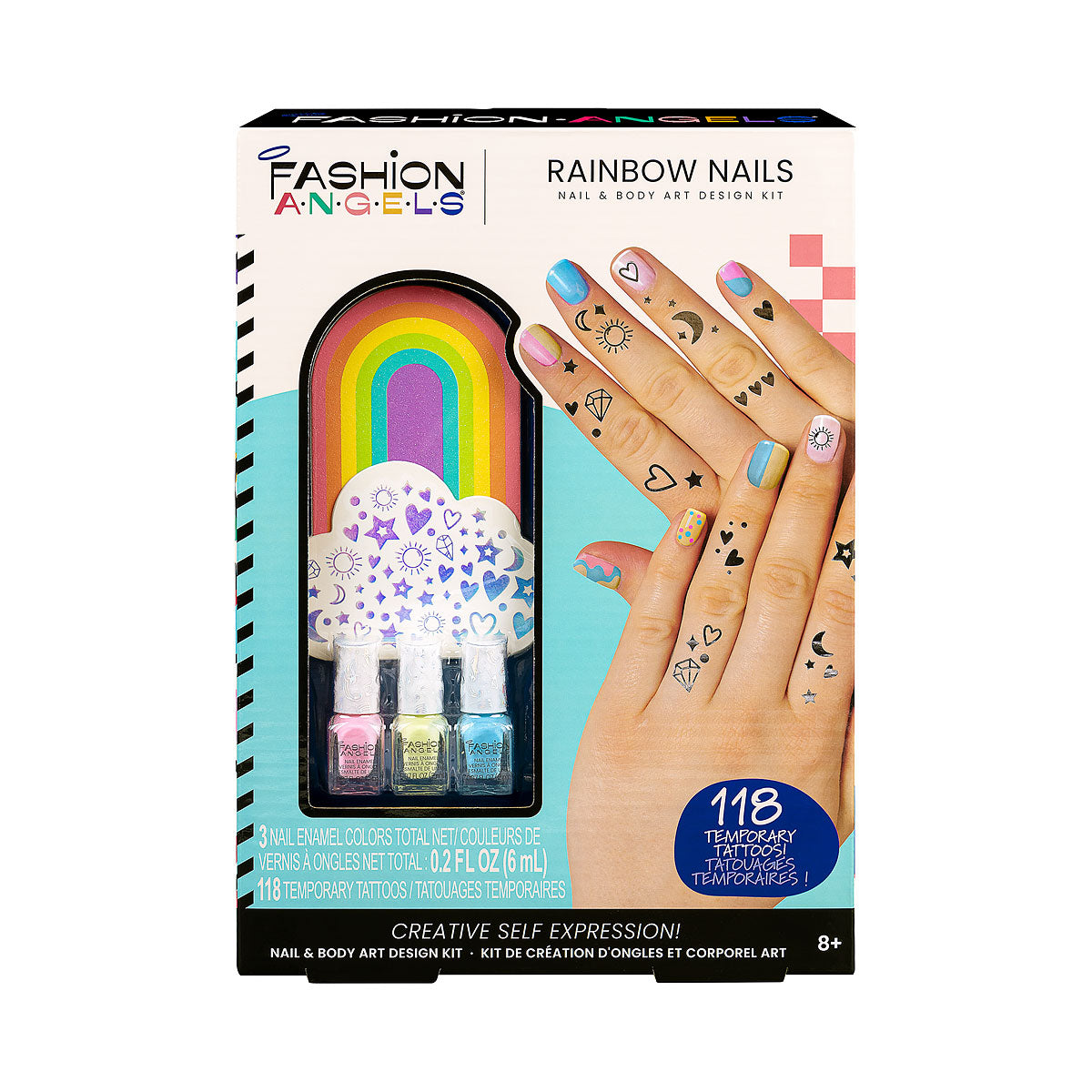 Crayola Rainbow Nail & Body Art Kit