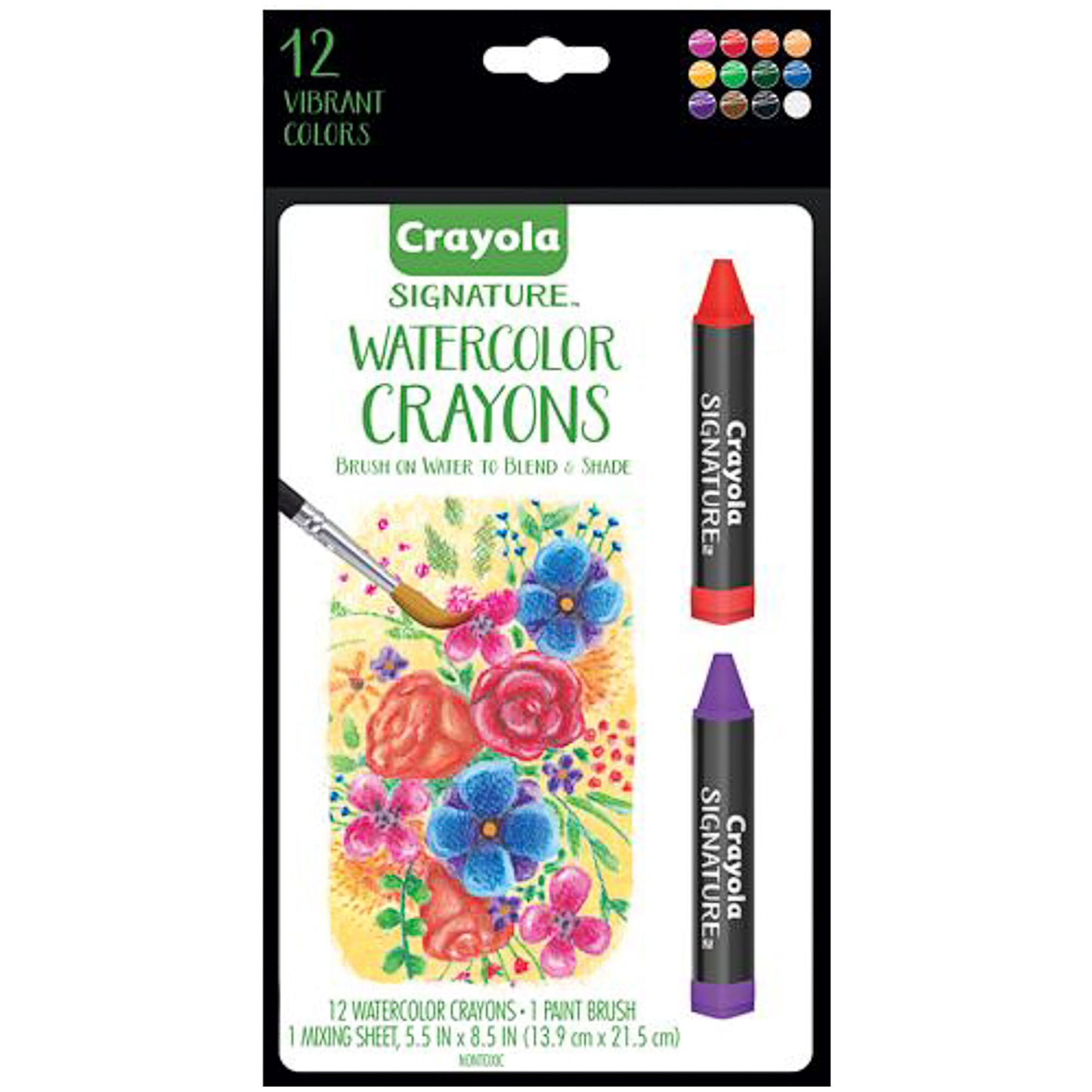 Crayola Signature Watercolor Crayons